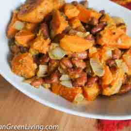 Sweet Potatoes and Red Beans