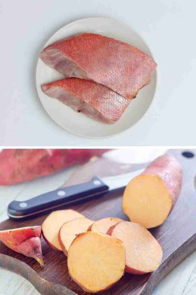 Healthy and Cozy Fish and Sweet Potato Soup 1 fish and sweet potato soup ingredients