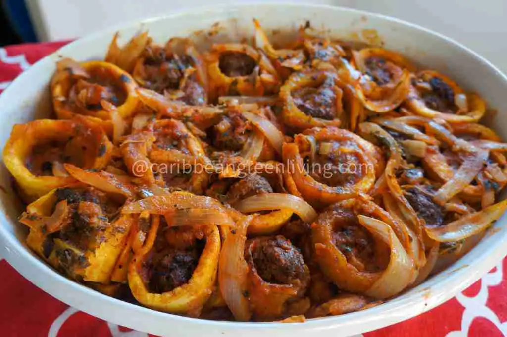 Sweet Plantain and Meatballs Rolls 1 Sweet Plantains and Meatballs2 1