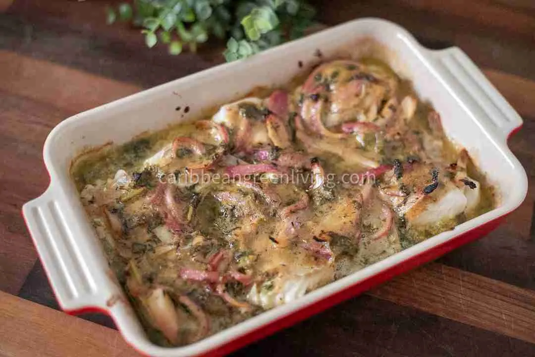 Fresh Codfish with Mustard Sauce