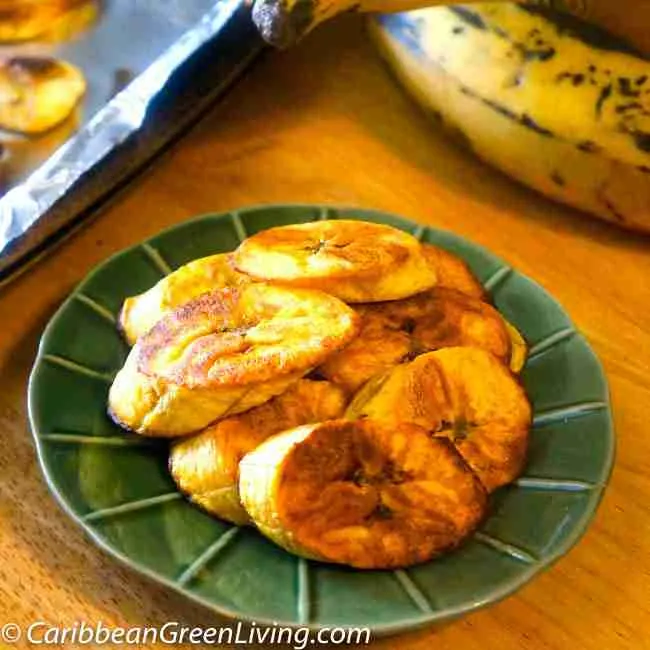 roasted sweet plantains