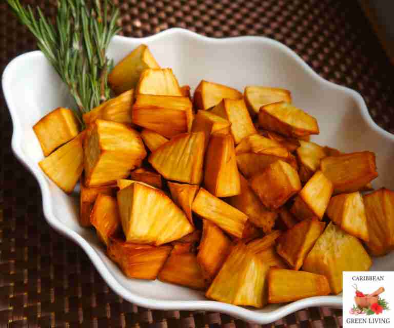 How to make Fried Breadfruit/Lame Veritable 17 Fried Breadfruit
