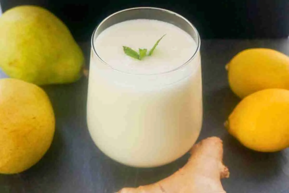 Pear and Lemonade Frappe