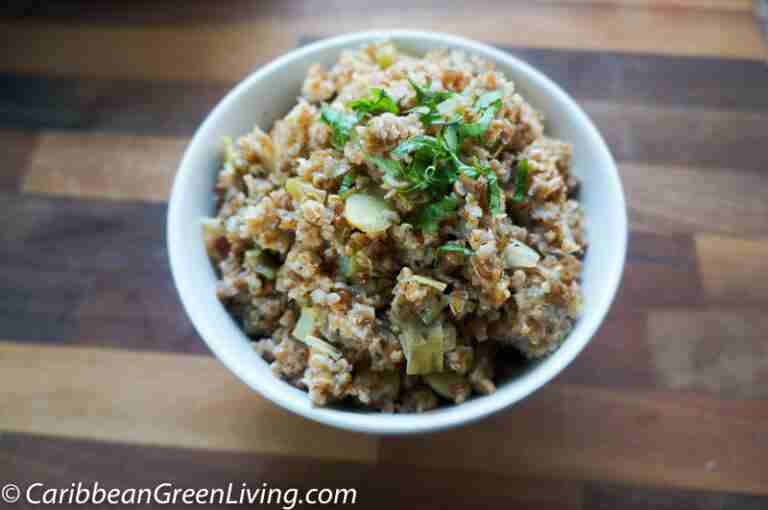 Bulgur Wheat with Leek and Lima Beans 6 1
