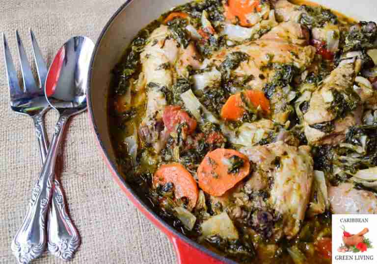 Spicy Chicken with Cabbage Spinach and Carrot 6 1