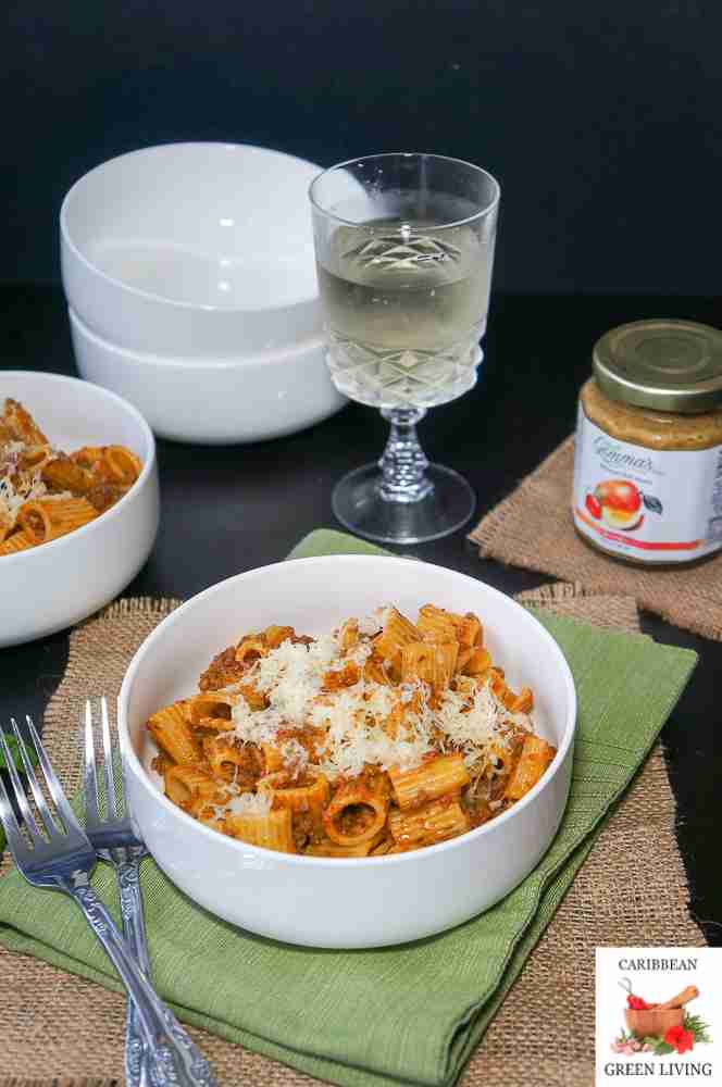 Easy Rigatoni Pasta with Meat Sauce 5 Rigatoni Pasta with Meat Sauce