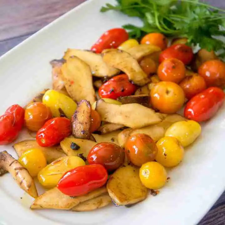 Perfect PanRoasted Mushrooms And Tomatoes
