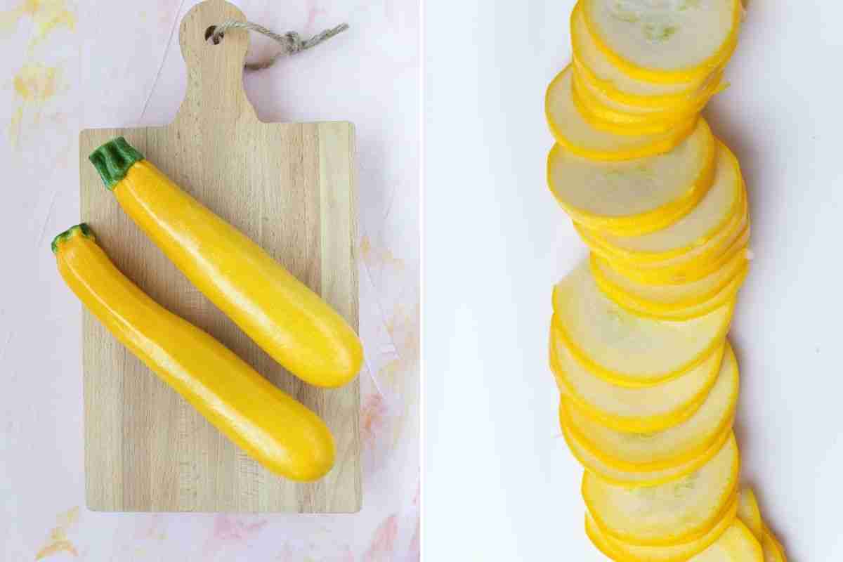 Sneaky Squash! Healthy and Delicious Baked Turkey Meatballs 3 yellow squash