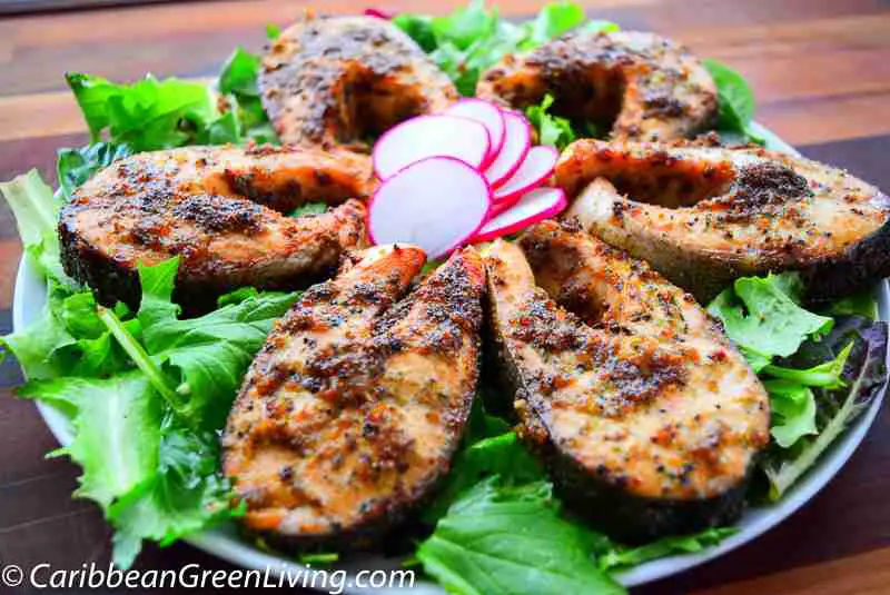 Baked Salmon Steaks