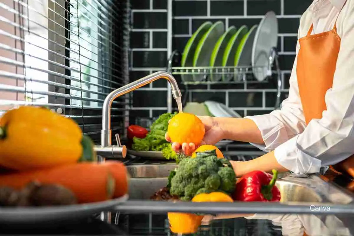 Washing Fruits and Vegetables