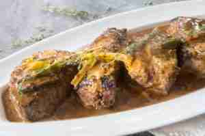 Spicy Bourbon Steaks