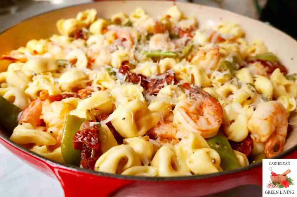 Tortellini with Shrimp