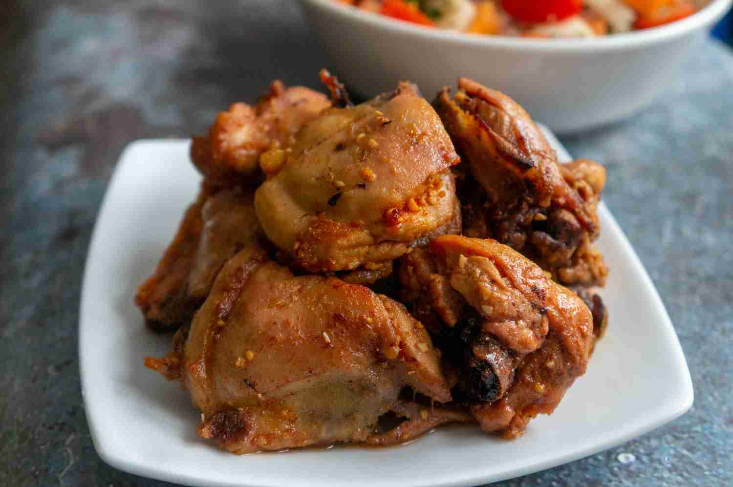 Easy Roasted Garlic Chicken Recipe NOUBESS Caribbean Green Living