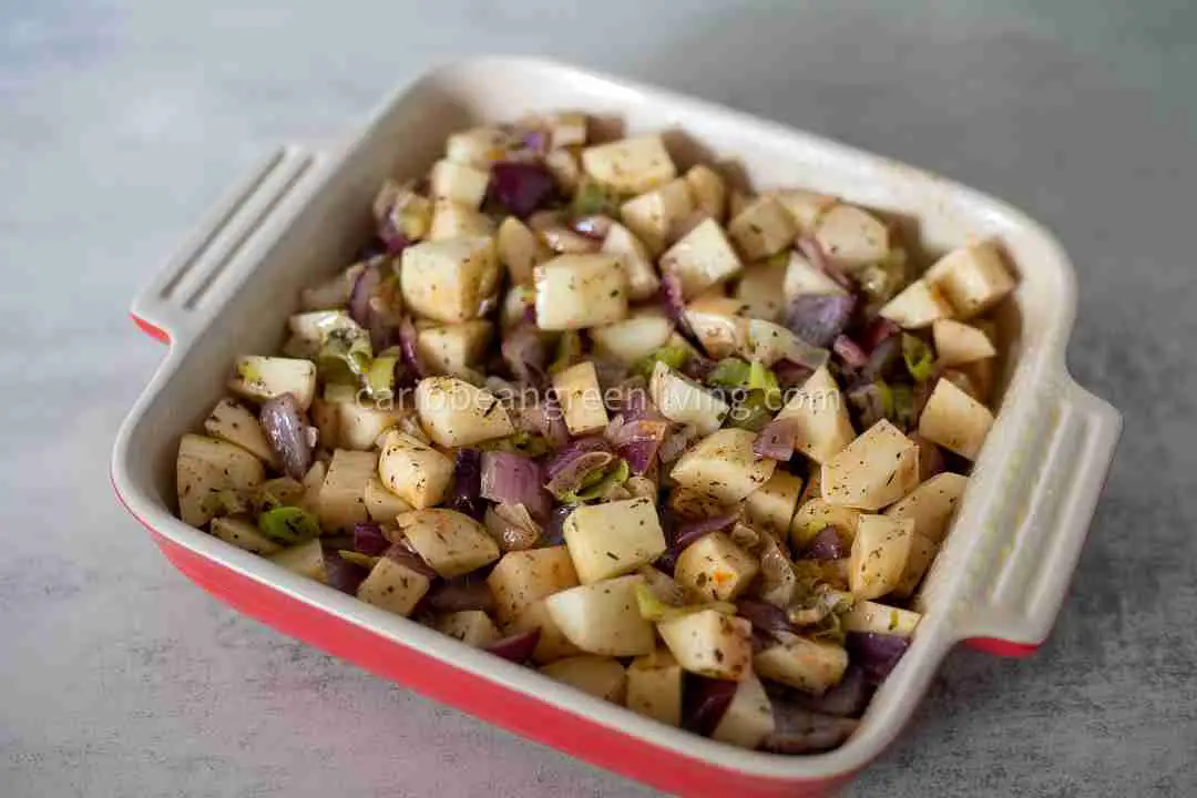 Easy Oven-Roasted Potatoes with Leeks and Lemon Zest