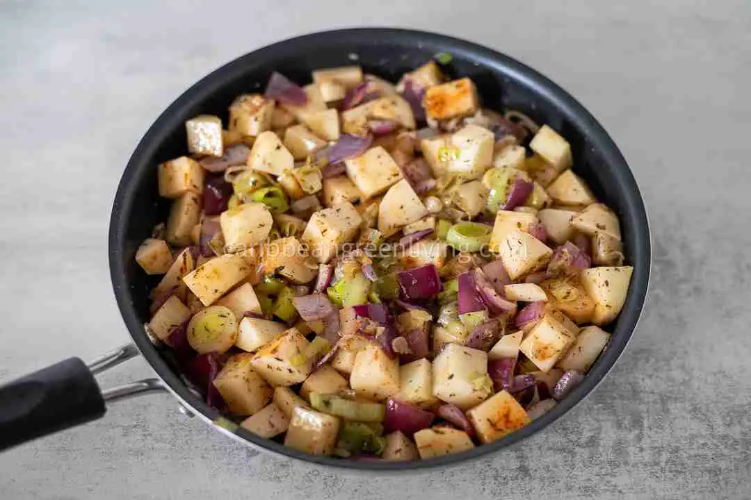 Easy Oven-Roasted Potatoes with Leeks and Lemon Zest