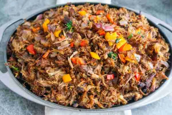 Pulled Pork Caribbean Style-