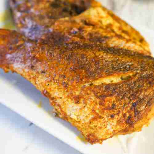 Easy Baked Fish With Turmeric