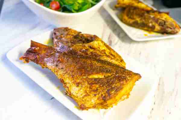 Easy Baked Fish with Turmeric
