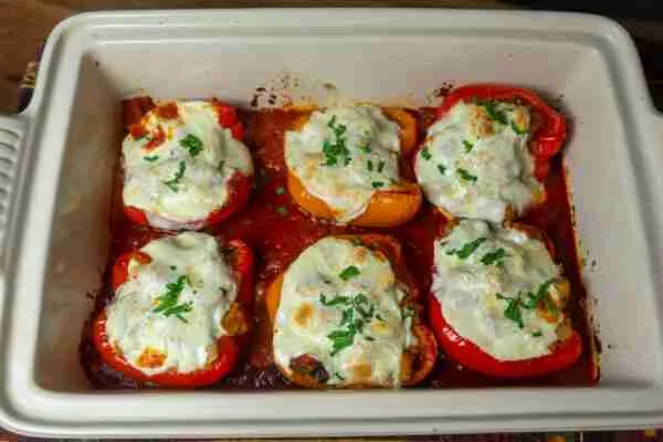 Stuffed Peppers with Chicken