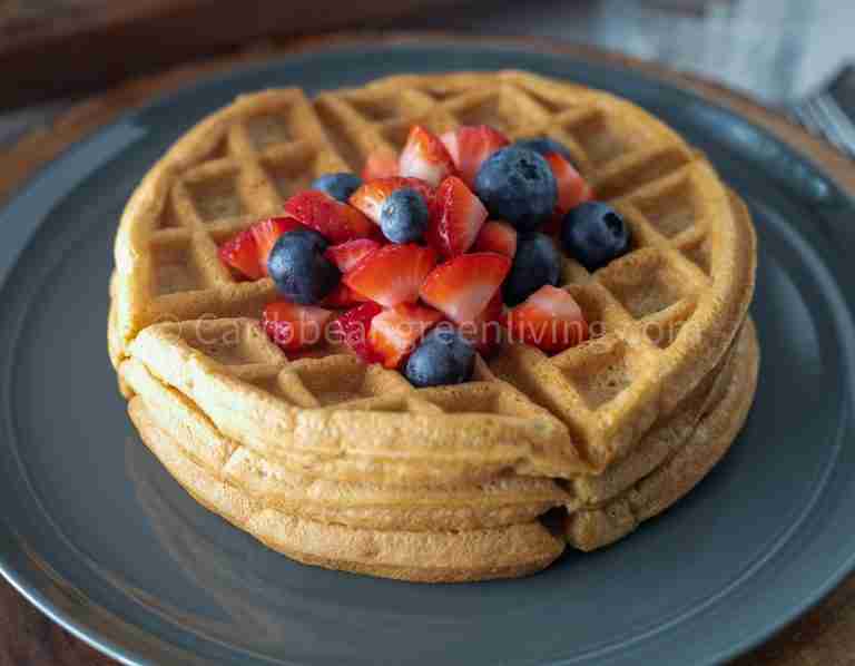 Easy Cassava Flour Waffles Recipe 2