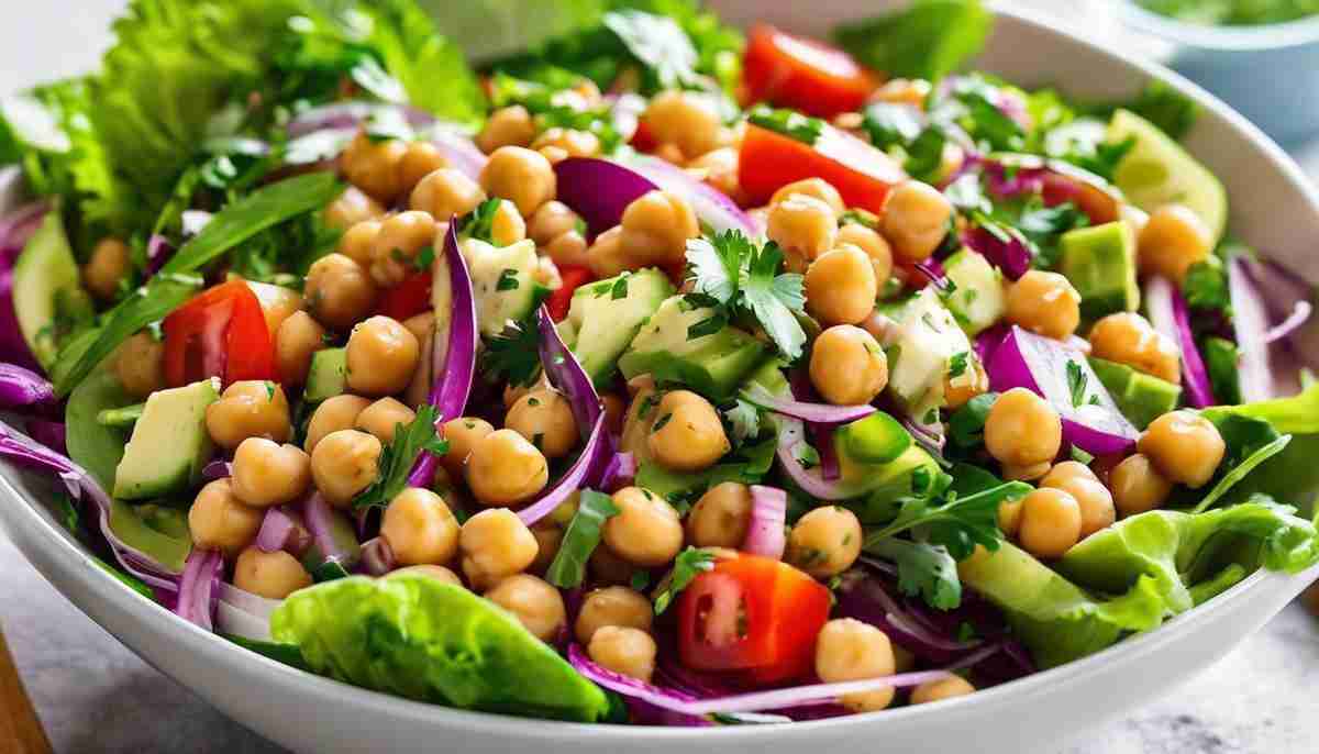How to create an easy Chickpea Salad