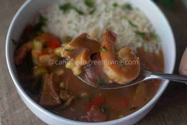 Gumbo with Conch