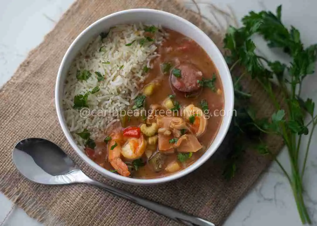 Gumbo with Conch