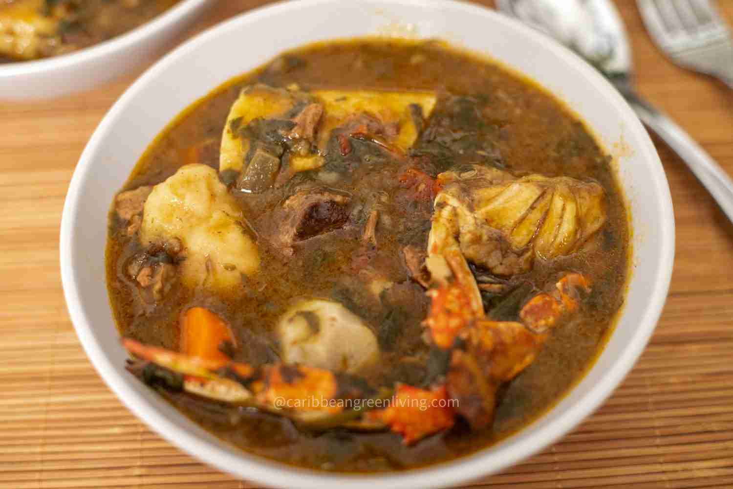 Haitian Bouillon traditional Haitian beef and root vegetable soup