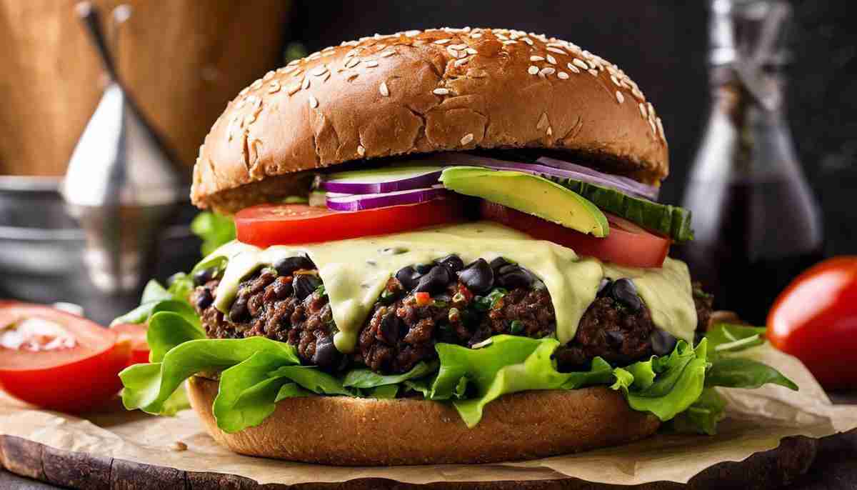 Making Delicious Black Bean Burgers at Home