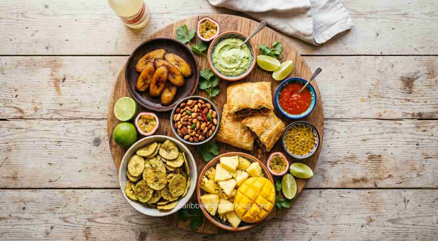 Easy Caribbean Movie Night Snacks