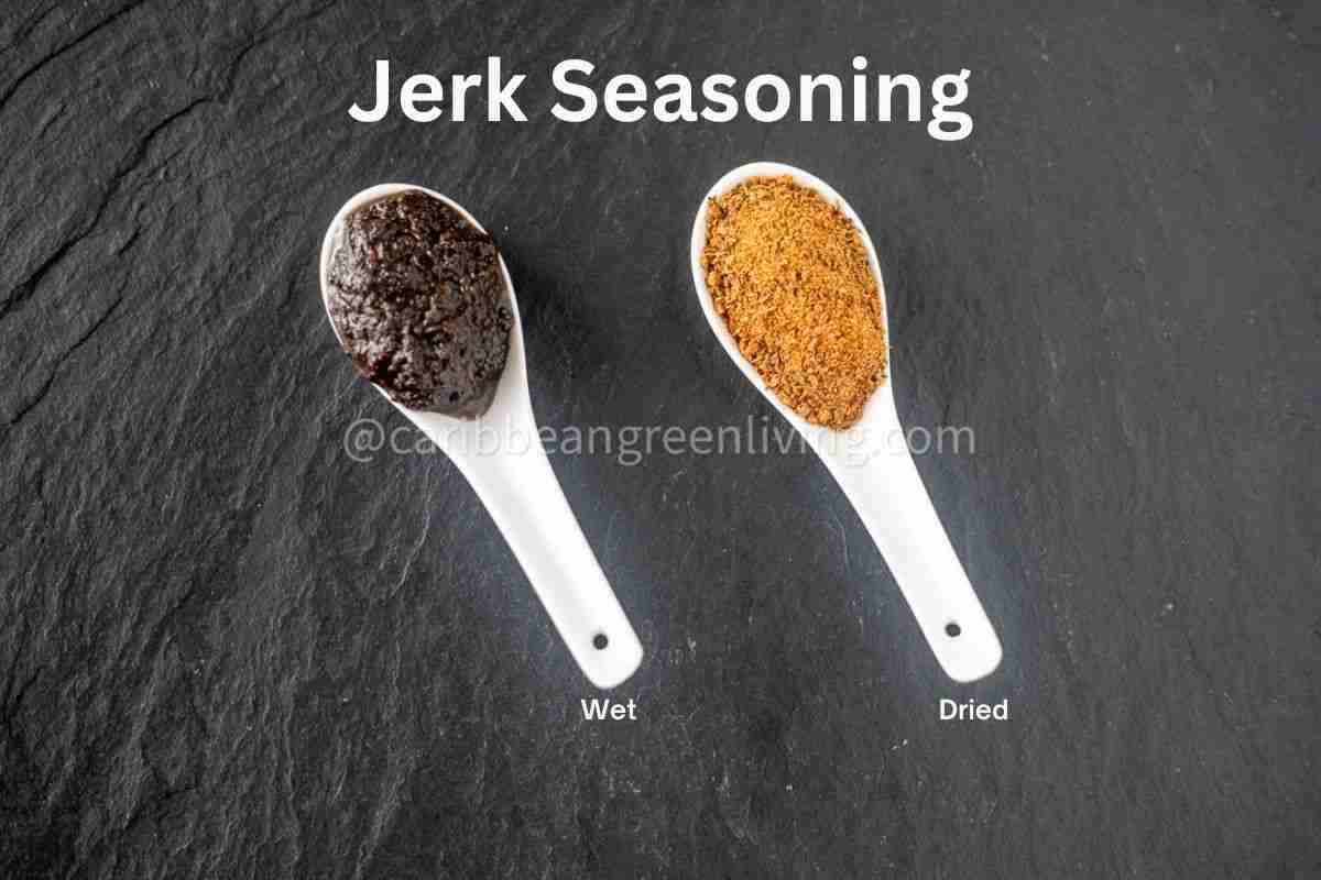 Jerk Seasoning - wet and dried