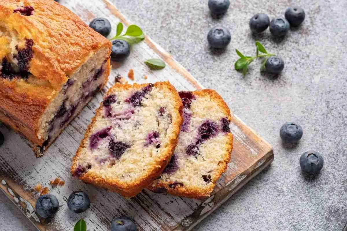 Blueberry Pound Cake