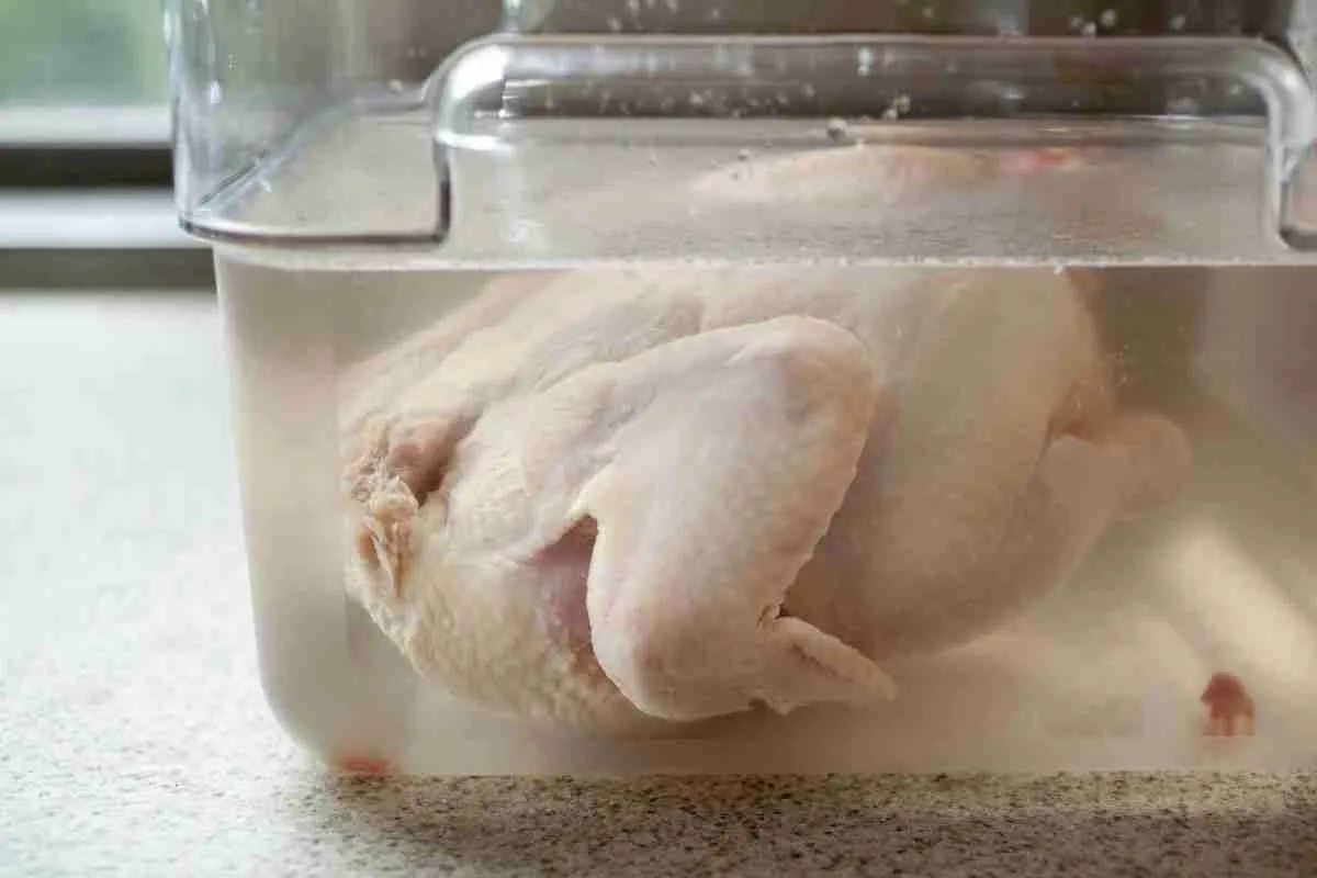 Brining Cornish hens