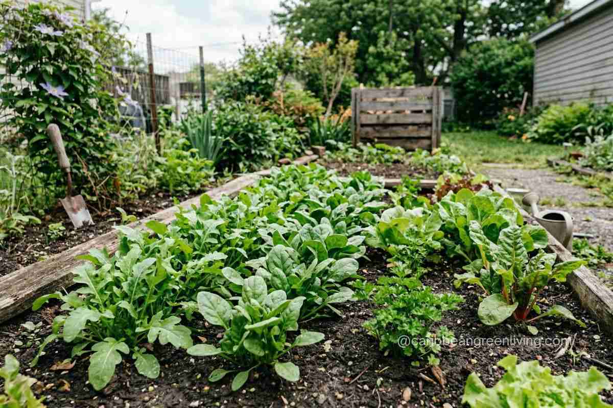 GARDEN - GROWING GREENS
