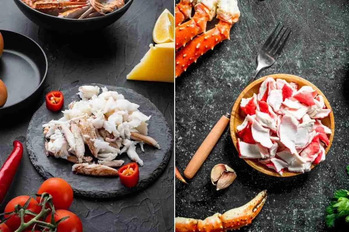 Imitation and Real Crabmeat
