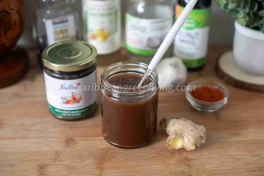 Spicy Coconut Ginger Salad Dressing