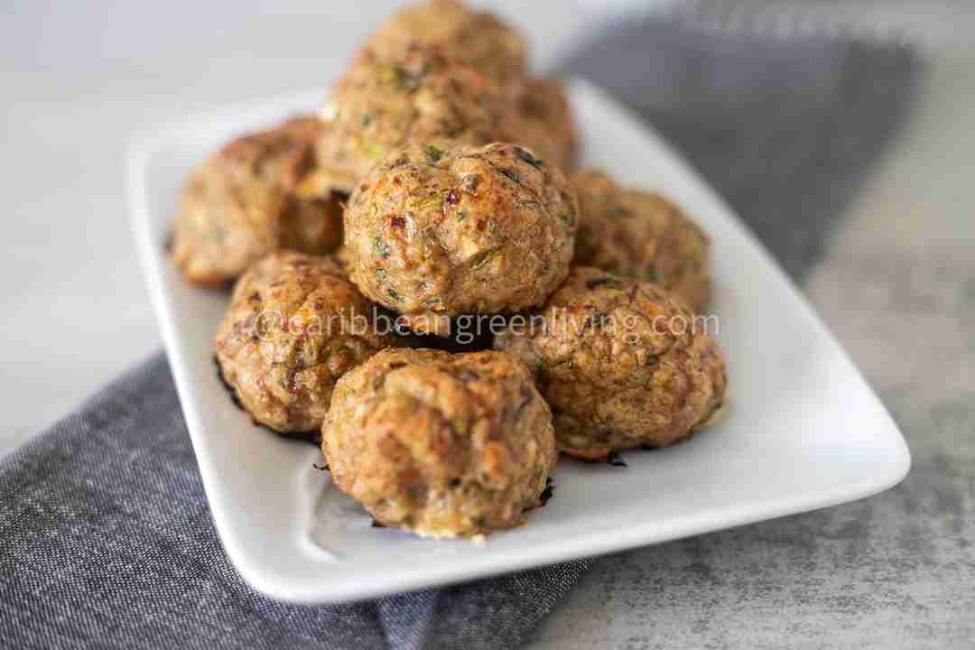 Healthy & Delicious: Turkey Meatballs with Hidden Greens & Creamy Feta 1 turkey meatballs