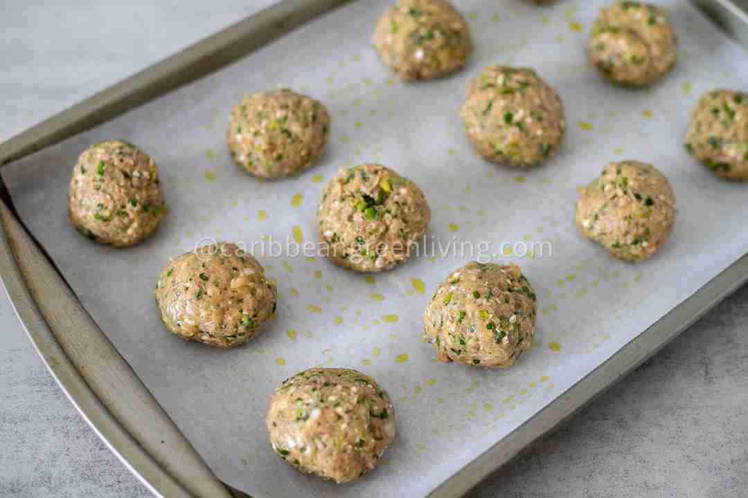 Healthy & Delicious: Turkey Meatballs with Hidden Greens & Creamy Feta 7 Turkey Meatballs with Greens & Creamy Feta
