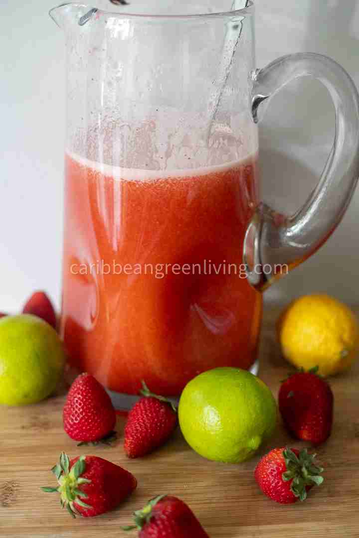 Watermelon Strawberry Lemonade