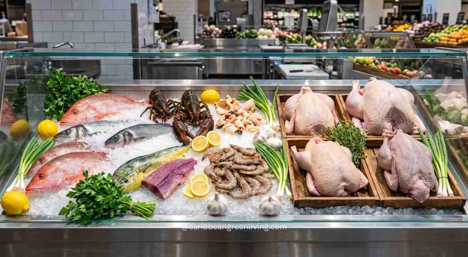 Fresh Caribbean Seafood & Poultry