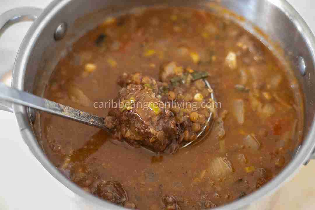 Hearty Beef Stew with Green Lentils 7 Hearty Beef Stew with Green Lentils