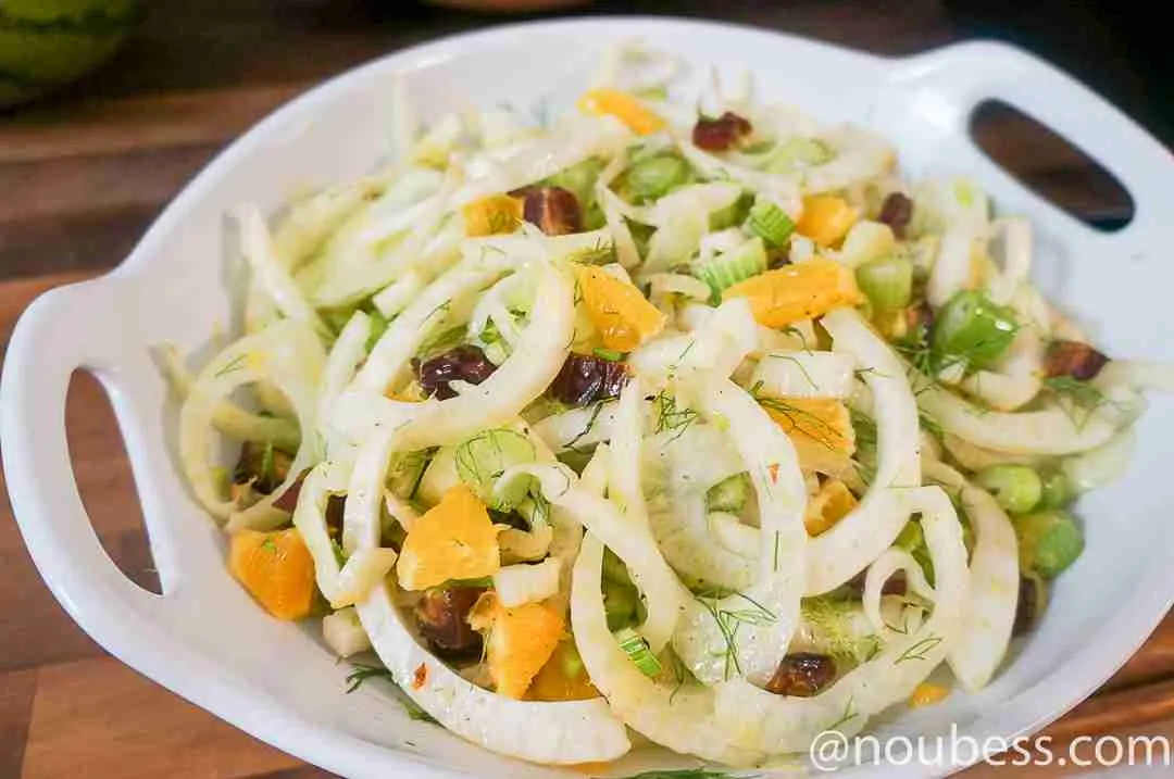 Fennel Salad with Oranges and Dried Figs