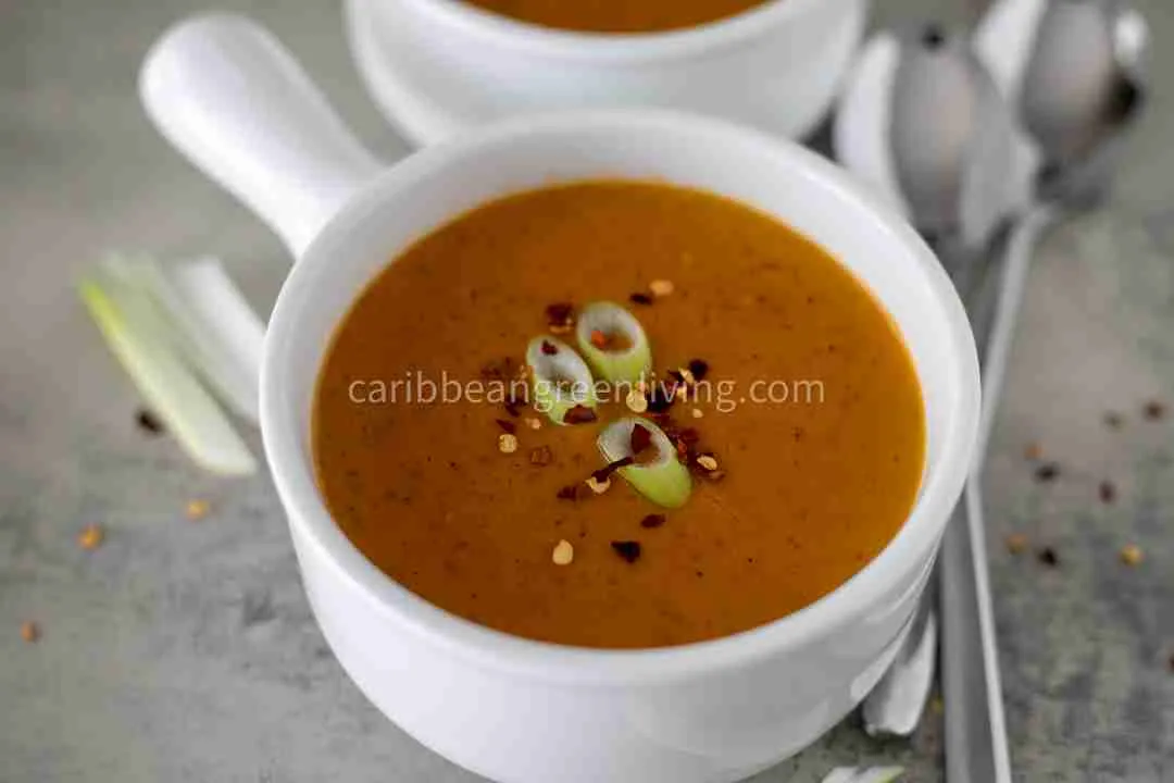 Butternut Squash Soup with a Baharat Twist