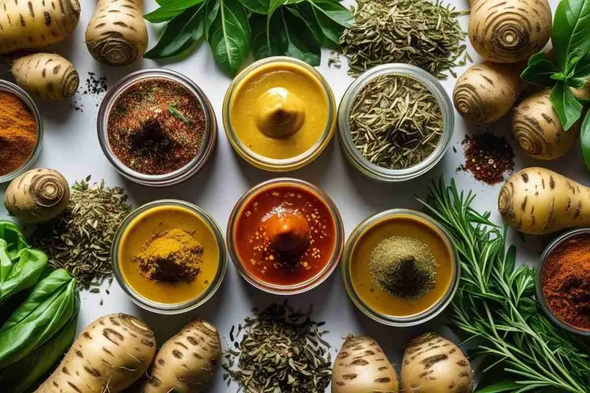 Caribbean Seasonings and Sauces for Root Vegetables