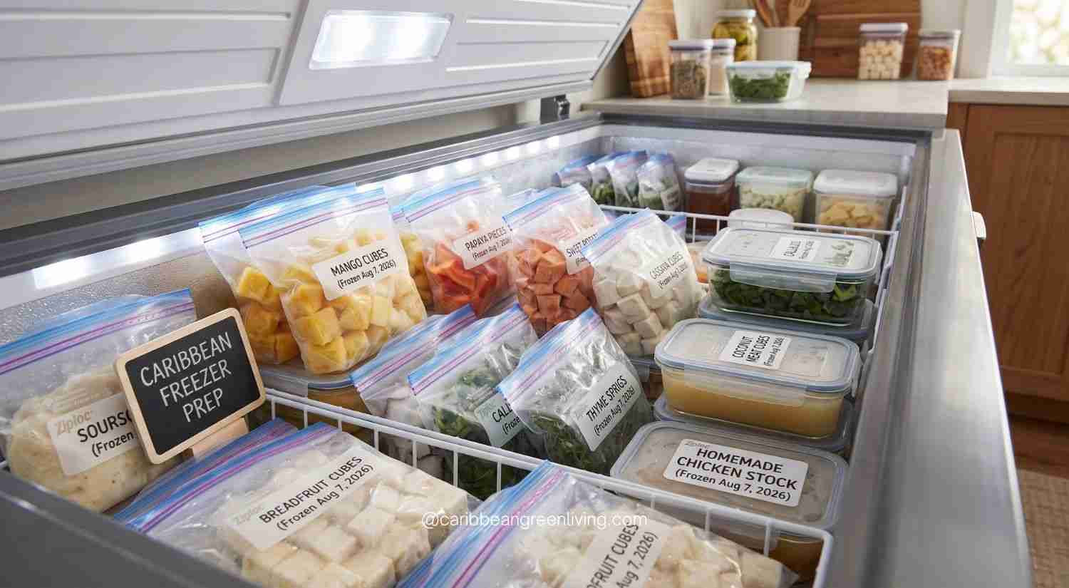 How to Freeze Caribbean Fruits - Freezer Storage