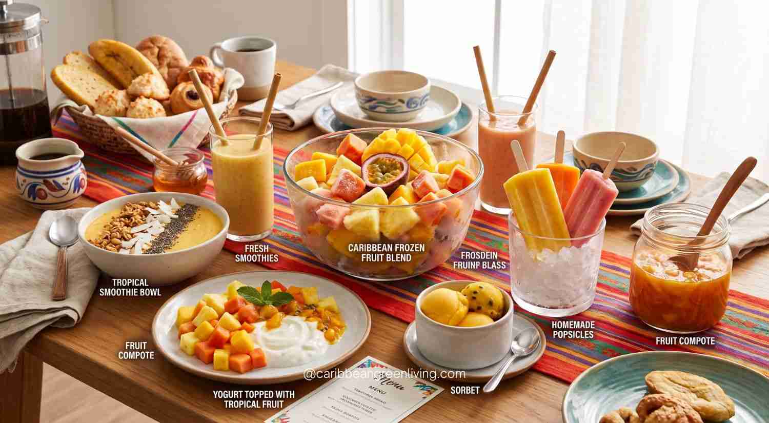 How to Freeze Caribbean Fruits - Frozen Fruit Uses