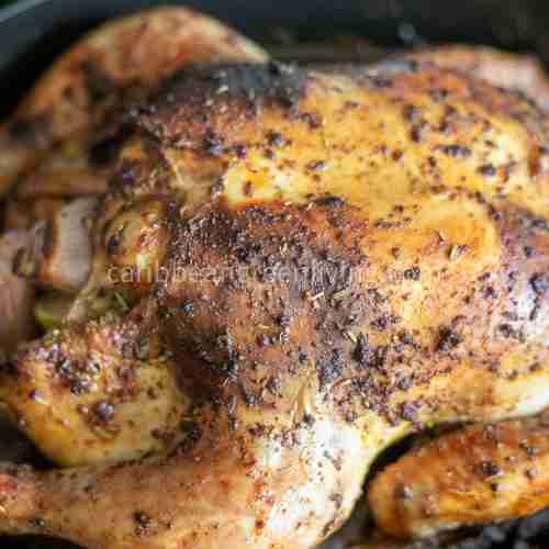 Roasted Chicken with Haitian Epis