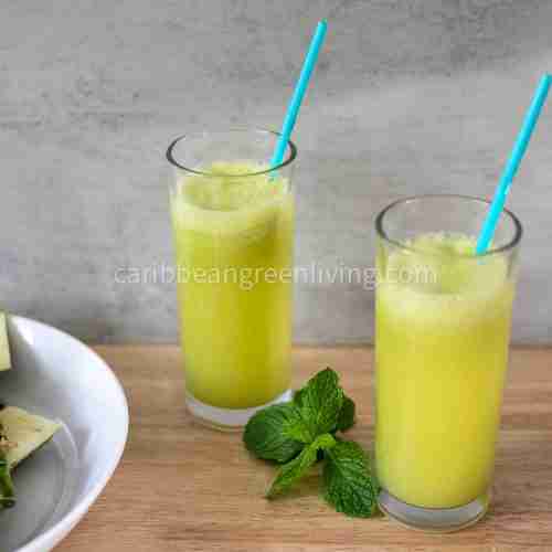 Chayote and Pineapple Juice