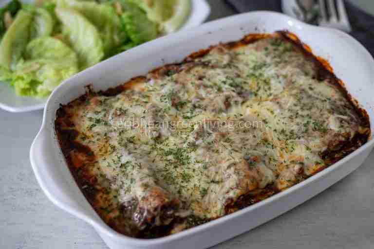 Easy Djon Djon Chicken Lasagna Roll Ups