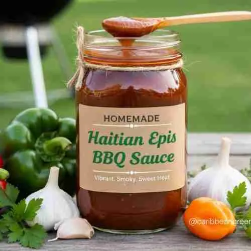 Haitian Epis BBQ Sauce